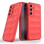Solimo Mobile Cover for Samsung Galaxy S24 Plus 5G | Full Camera Protection | Liquid Silicon Case | Flexible Bumper Case for Samsung Galaxy S24 Plus 5G (Red)