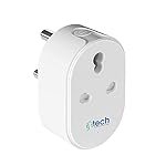 IFITech Wi-Fi Plug with 16A Smart Switch, Remote Control Your Devices from Anywhere- Compatible with Alexa Echo/Google Assistant and IFTTT