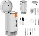 Sounce 20 in 1 Laptop Cleaning kit for Screen, PC, Monitors, Keyboards, Desktop, MacBooks, iPhones, Mobile and Earphones with Dust Removal Blown – White