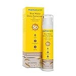 Mamaearth Rice Water Dewy Sunscreen with SPF 50 PA++++ | UVA & UVB Protection | Tan Protection | Gives Glass Skin Glow | No White Cast | For All Skin Types | 50 g