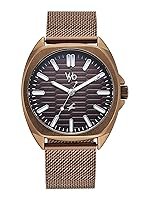 Fastrack Vyb Aviator with Quartz Analog Brown Dial Brown Stainless Steel Strap Watch for Men – FV30046QM02W