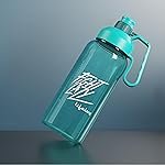 Lifelong Plastic Gallon Bottle for Men | 1.8 Litre BPA-Free Water Bottle Office & Home |Large Capacity Gym Bottle| Leak-Proof LID | Motivational Gym Gallon Bottle for Men & Women (Blue)