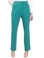 Tokyo Talkies Women’s Slim Fit Regular Trousers | Stretchable Trousers | Casual Trousers| Mid-Rise
