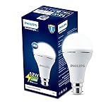 PHILIPS 12W Emergency Bulb | Rechargeable Emergency Bulb for Power Cuts | Backup : 4hrs, Cool Day Light,Pack of 1, b22d, LED