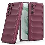 Solimo Silicone Mobile Cover for Samsung Galaxy S22 Plus 5G (Silicon_Plum)