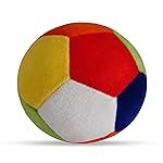 VGRASSP Colorful Baby Rattle Ball – Soft Plush Stuffed Toy with Rattle Sound for Baby and Toddlers – Soft, Cuddly and Huggable, No Sharp Edges Diameter – 14 CM (Multicolor) (Rattle Ball)