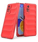 Solimo Mobile Cover for Mi Redmi Note Pro Plus 5G (Silicone_Red)