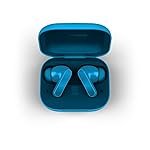 Motorola Moto Buds Bass (Blue, TWS) | Hi-Res Audio with LDAC | 12.4mm Drivers, 50 dB ANC | 6-Mic ENC Calling | 41H Playtime | Bluetooth 5.3 | IPX4 | Comfortable All-Day Fit | Comfortable All-Day Fit
