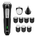 Lifelong All in One Trimmer for Men | 12-in-1 Shaving Kit for Man | Precision Multi Razor Beard, Nose, Body, Private Parts | Full Body Shaver | Best Grooming Gifts | 7Combs | 120Min Runtime | 9000RPM