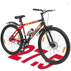 Vesco Ghost Rider Steel Bicycle 27.5 inch Single Speed with Rigid Fork