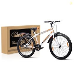 Leader Scout MTB 26T Mountain Bicycle/Bike Without Gear Single Speed f