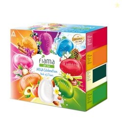 Fiama Gel Bathing Bar Mega Celebration Pack, With 8 Unique Gel Bars, 1