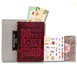 Amazon Basics Undated Planner | Elegant Faux Leather Diary | Weekly, M