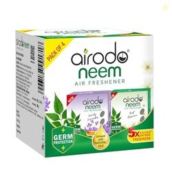 AIRODO Neem Bathroom Air Freshener Assorted Blocks|Mixed Fragrance|30