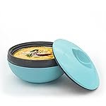 Asian Venus Inner Steel Casserole, 1500 ml, Blue|PU Insulated| BPA Free | Odour Proof| Food Grade | Easy to Carry | Easy to Store | Ideal for Chapatti | Roti | Serving Casserole