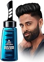 UrbanGabru Aqua Hair Wax | Alpha Edition 2-in-1 Men Hair Styling Wax | Strong Hold Wet look & Shiny finish all day (260 ml)
