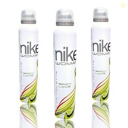 Nike Spicy Love Deodorant for Women Pack of 3 * 200ml, Combo Deo Pack,