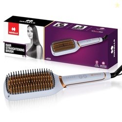 Havells Keratin Infused Hair Straightener Brush With Temperature Contr