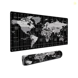 Dyazo Large World Map Anti-Slip Extended Desk Mat| Mouse Pad | Water R