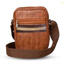 Lifelong Men's and Women's Genuine Leather Sling Bag | Crossbody Shoul