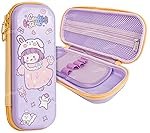 Zest 4 Toyz Pencil Box for Girls Pencil Pouch School Supplies Stationary Items Set Pencil Case Organizer Return Gifts Birthday Party for Kids (Pack of 1 – Candy Girl) Purple