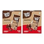 Yogabar Multigrain Energy Bars – Chocolate Chunk 20 Bars – Daily Protein Snack, High Energy & Nutrition Bars – with 8g Protein & 7g Fibre – No Preservatives – Pack of 2, 10 Bars each