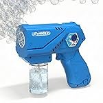Lifelong Cuppy Bubble Blaster Gun Blue Toy for Kids | Compact Electric Bubble Machine with 1 Bubble Solution | One-Touch Operation, Durable Build | Outdoor Indoor Party Gift for Toddlers & Boys Girls