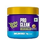 Yoga Bar Pro Clean Creatine Monohydrate | Micronised | Unflavoured | 3g Per Scoop | 100g | Easy Mix Formula for Fitness and Strength Support