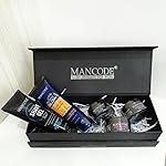 Mancode Grooming Gift Set – The Ultimate Glow Kit for Men | Complete Grooming Kit | Hydrates & Revitalizes Skin (Shave Gel,Face Wash,After Shave Balm,Whitening Cream,Scrub) Stylish Gift Box Pack of 5