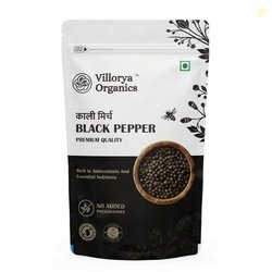 VILLORYA ORGANICS Black Pepper (Kali Mirch) 100g  Premium Whole Pepper