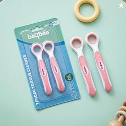 Baybee Soft Silicone Baby Tongue Cleaner BPA Free Oral care with Anti
