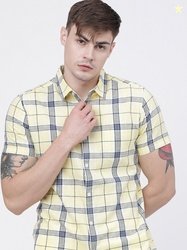 HIGHLANDER Highlander Men Slim Fit Checked Shirt