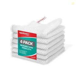 Spotzero By Milton Non-Scratch Wire Dish Cloth (Pack of 6) I Multipurp