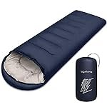 Lifelong Sleeping Bag for Adults – Winter Sleeping Bags Certified for Temperatures 4Â°C to 10Â°C – Mummy Shape Foldable Camping Bed Height Upto 6â5âfeet – Travel Accessory for Camping, Hiking, Trekking