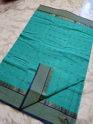 Bikash Dutta Fashion Color Block Tant Pure Cotton Saree