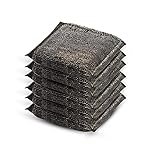 ROTZ Stainless Steel Scrub Scratch Proof Kitchen Utensil Dish wash, Steel Scrubber Pad (Standard, Pack of 6)