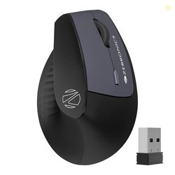 ZEBRONICS Jaguar V, Vertical Wireless Mouse, Dual Mode (2.4GHz + BT),