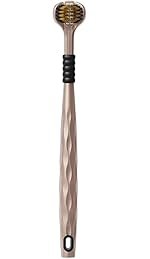 3-Sided Toothbrush with U-Shaped Triple Head Design, Dual Bristle Arrangement, Curved Brush Head, Ergonomic Handle with Non-Slip Grip, Multi-Color Toothbrush Set (Pack of__1)