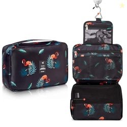 VHKD Hanging Cosmetic Toiletry Bag for Men Women Travel Organizer Acce