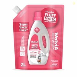 Walvia Pink Matic Liquid Detergent Refill Pouch 2 L for Top and Front