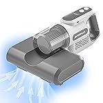 Mattress Vacuum Cleaner, Handheld Bed Vacuum with Powerful Suction,Lightweight and Rechargeable Sofa Cleaner, Effectively Clean Up for Pillows, Sheets, Mattresses, Sofas, Bed, Car Home