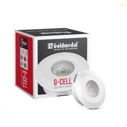 Goldmedal G-Cell 2W Round LED Spotlight |Compact Design Ceiling Light