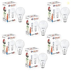 Bajaj Ivora HB LED Lamp 9W | Cool Day Light-6500K B22 | IR Free | UV F