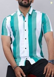 sti Men Regular Fit Striped Casual Shirt