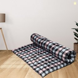 Pillowking Reversable Mattress (4 x 6 Ft. or 48 x 72 Inch, Multi,...mo