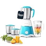 Cadlec MixSphere 4 Jar 750 Watt Mixer Grinder | Intelligent High-Power Motor | Juicer, Blender & Mixer | Advanced Safety Features | Multi-Function for Juicing & Blending | 2-Year Warranty