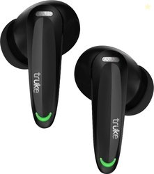 truke BTG Crystal V2 buds w/ 68H Battery, RGB LEDs, Game Mode, Du...mo