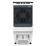 Cadlec StormAir 100L Desert Air Cooler, High Speed Fan with Powerful Air Throw, Inverter Compatible, Anti-Bacteria Honeycomb Pad, Ice Chamber with Glass Top, 3 Year Warranty | White