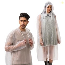 Lifelong Waterproof Unisex Raincoat | Hooded Full Sleeves Outdoor Ponc