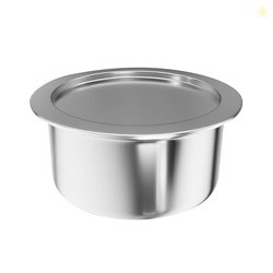 Lifelong Triply Tope with Lid for Cooking - Stainless Steel 16 cm Tope